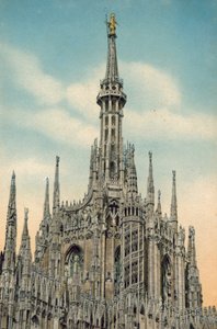 米兰 / Milan: La Madonnina（彩色照片） 作者 意大利摄影师