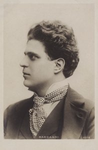 Pietro Mascagni，意大利作曲家 作者 意大利摄影师