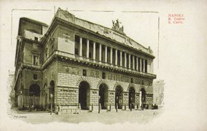 真正的Teatro di San Carlo，那不勒斯 作者 意大利摄影师