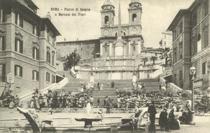 罗马，意大利，Piazza Di Spagna 作者 意大利摄影师