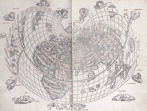1511年世界地图 作者 意大利学校