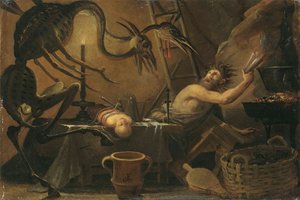 巫术场景 作者 意大利学校