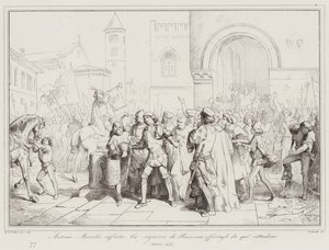 Antonio Marcello rifiuta la signoria di Ravenna offertagli da quei cittadini 作者 意大利学校