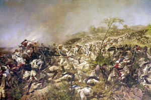 多加利战役：1887 年 2 月意大利在厄立特里亚。