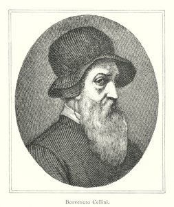 Benvenuto Cellini (engraving) 作者 意大利学校