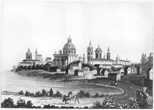 阿根廷布宜诺斯艾利斯，c。 1820 作者 意大利学校