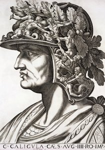 Caligula Caesar（公元12-41），1596年 作者 意大利学校