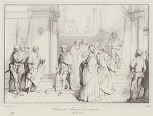 捕获Francesco Carmagnola 作者 Italian School