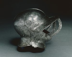 封闭的防盗头盔，早于1500年代 作者 意大利学校