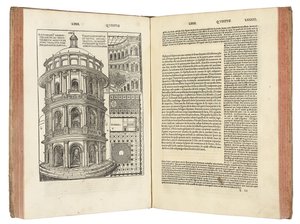 “关于建筑的十本书&39;bu Marcus Pollio Vitruvius 作者 意大利学校