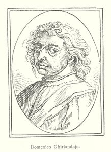 Domenico Ghirlandajo（雕刻）。 作者 意大利学校