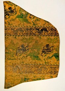 飞禽走兽刺绣(纺织品) 作者 意大利学校