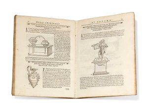 Aleotti的《 Hero&39;s Pneumatics》第一版翻译 作者 意大利学校