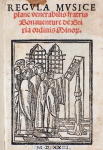 来自Bonaventura da Brescia的Regula音乐的主题（约1452-c.1517） 作者 意大利学校