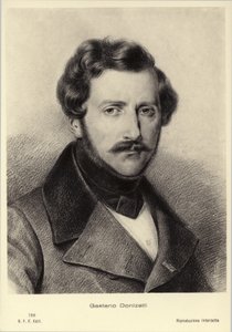 Gaetano Donizetti，意大利作曲家（1797-1848） 作者 意大利学校