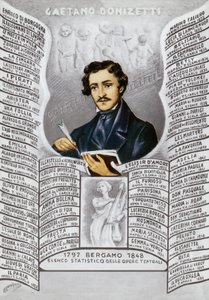 Gaetano Donizetti，意大利作曲家（1797-1848） 作者 意大利学校