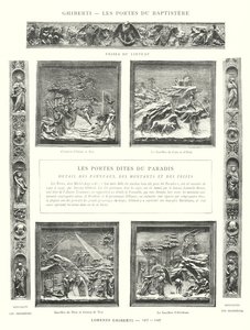 Ghiberti, Les Portes du Baptistere, Lorenzo Ghiberti 作者 意大利学校