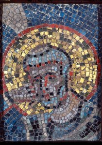圣安布罗斯（Saint Ambrose）院长，九世纪上半叶（马赛克） 作者 意大利学校