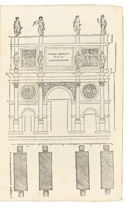 Leon Battista Alberti（1404-72）的L&39;Architettura插图，Cosimo Bartoli（1503-72）将其翻译成意大利语。佛罗伦萨：洛伦佐·托伦蒂诺（Lorenzo Torrentino） 作者 意大利学校