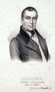 Johann Baptist Cramer (1771-1858)，由Richter刻制（雕刻）。 作者 意大利学校