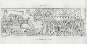 La Colonna Trajana, Trajans Column (engraving) 作者 意大利学校