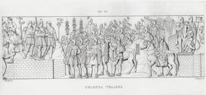 La Colonna Trajana, Trajans Column (engraving) 作者 意大利学校