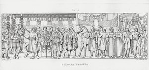 La Colonna Trajana, Trajans Column (engraving) 作者 意大利学校