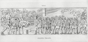 La Colonna Trajana, Trajans Column (engraving) 作者 意大利学校