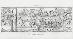La Colonna Trajana，图拉真的柱子（雕刻） 作者 意大利学校