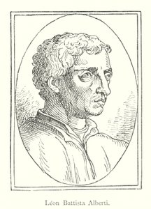 Leon Battista Alberti (engraving) 作者 意大利学校
