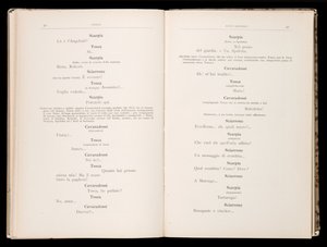 托斯卡的剧本，贾科莫·普契尼 (Giacomo Puccini)，意大利里科尔迪版 作者 意大利学校