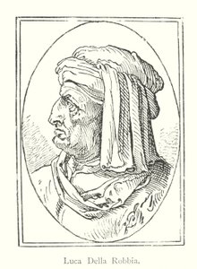Luca Della Robbia (engraving) 作者 意大利学校