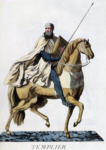 1783年在Battledress骑士圣殿武士 作者 意大利学校