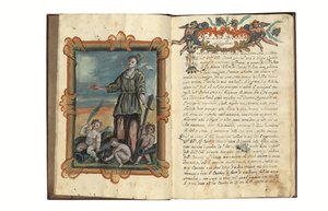 卡洛-卡莫齐-迪-贝尔加莫（Carlo Camozzi di Bergamo，约生于 1712 年）用意大利语和拉丁语撰写的《威尼斯共和国枪支制造》，纸质插图手稿，威尼斯，18 世纪上半叶（纸张上的墨水和色彩） 作者 意大利学校