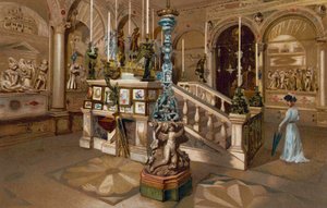 帕多瓦 / Padua：Altare del Santo (chromolitho) 作者 意大利学校