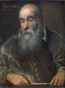 Antonio da Ponte的肖像（1512-97）（建造了里亚托桥）