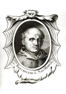 Fra的肖像。 Bartolomeo di San Marco 作者 意大利学校