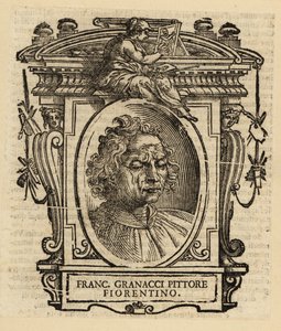佛罗伦萨文艺复兴时期意大利画家弗朗切斯科·格拉纳奇 (Francesco Granacci) 的肖像 作者 意大利学校
