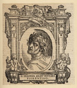 Franciabigio，佛罗伦萨文艺复兴时期的意大利画家的肖像 作者 意大利学校