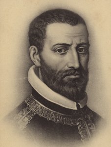 来自Palestrina的Giovanni Pierluigi的肖像 作者 意大利学校