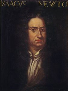 艾萨克·牛顿（1642-1727）c.1680的肖像