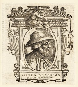 意大利文艺复兴时期佛罗伦萨画家皮耶罗·迪·洛伦佐 (Piero di Lorenzo) 的肖像 作者 意大利学校