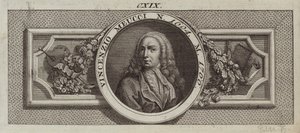 Vincenzo Meucci的肖像 作者 意大利学校