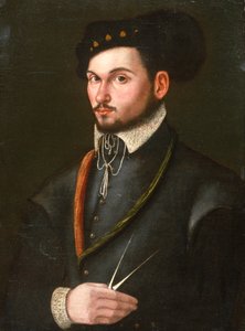 导航员的画象与他的分切器刺破路线，c.1560