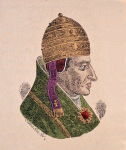 对立教皇亚历山大五世（亚历山大或亚历山德罗）的肖像（1409-1410） 作者 意大利学校