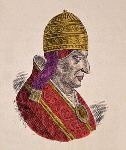教皇肖像 3 (Innocenz Innocent III) (1198-1216) 作者 意大利学校