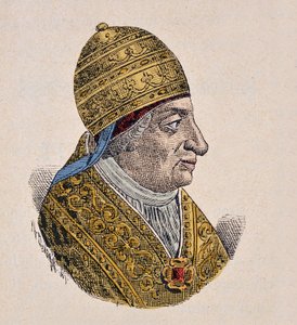 教皇肖像 7 (Innocenz Innocent III) (1404-1406) 作者 意大利学校