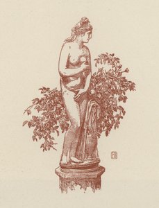 罗马，卡皮托利尼维纳斯（石版画） 作者 意大利学校