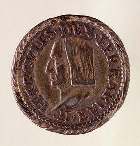 费拉拉（Ferrara）的银币（testone）：Ercole I d