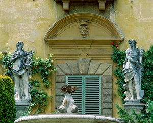 Villa la Pietra的南立面 作者 意大利学校